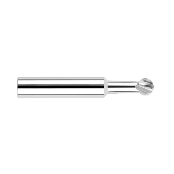 Harvey Tool 5/64 Cutter dia. x 0.0930 in. 3/32 Neck Length x 270 Degree Carbide Undercutting End Mill, 2 Flutes 758478 - main